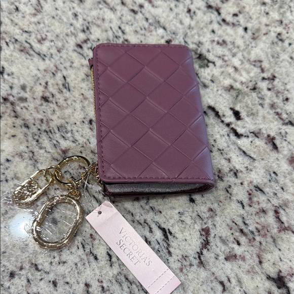 Victoria's Secret Purple Key & Card Holder - Picture 2 of 10
